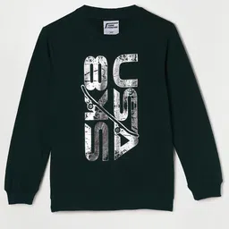 Fame Forever by Lifestyle Boys Teal Printed Sweatshirt-image-57