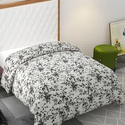 Bromwick Black & White Printed Single Size DuvetCover-picture-29