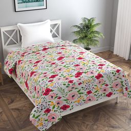 MORADO White & Pink Printed Double Bed Duvet Cover-picture-6