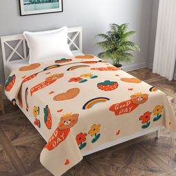 MORADO Off White & Brown Printed Duvet Cover-picture-23