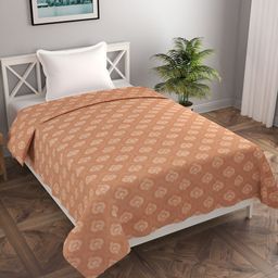 MORADO Brown Printed Single Duvet Cover-picture-45