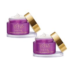 Lotus Herbals Pack of 2 YouthRx Anti Ageing Nourishing Night Cream-50g Each-57