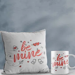 eCraftIndia White & Red 2 Pcs Valentine Gift Set-11