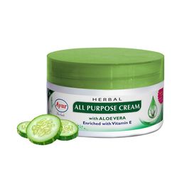 AYUR HERBALS All Purpose Cream With Aloevera & Vitamin -E Prevent Dehydration - 200 ml-7