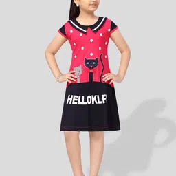 BAESD Girls Print T-shirt Dress-picture-52