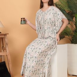 Sweet Dreams Printed Maxi Nightdress-image-33