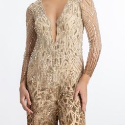 BHAWNA RAO Embellished Net Basic Jumpsuit image 4
