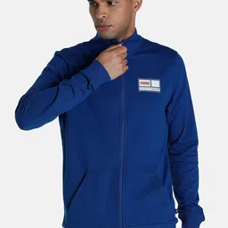 Puma Men Outdoor Slim Fit Sporty Jacket with Patchwork-picture-39