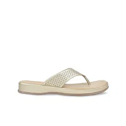 Rocia Textured Open Toe Flats With Laser Cuts image 5