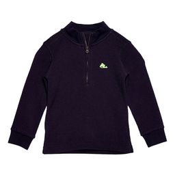 Cherry Crumble Boys Blue Self Design Sweatshirt-picture-36