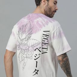 Free Authority Dragon Ball Z Printed Pure Cotton Oversized-Fit Tshirt-image-62