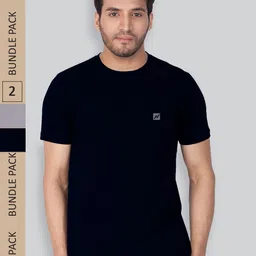 LUX NITRO Pack Of 2 Round Neck Lounge T-Shirts-image-80