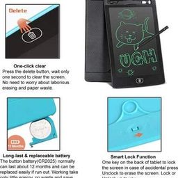 PlantaZee Revoke Magic Sketch Drawing Pad Tablet Light Up LED Glow Board Draw Sketch Create Doodle Art Write Includes 3 Dual Side Markets 30 Stencils and 8 Colorful Effects for Kids image 4