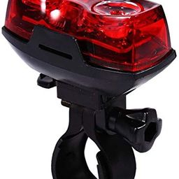 Inditradition Bicycle 2-in-1 Flash Tail Light | Inbuilt 2 Laser & 5 LEDs, Multi-Functional 7 Modes (Red) image 5