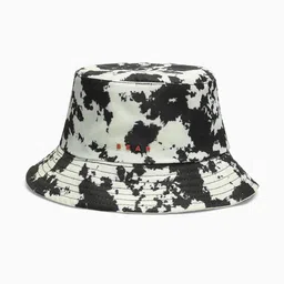 THE BEAR HOUSE Men Cream-Coloured Self Design Bucket Hat-image-93
