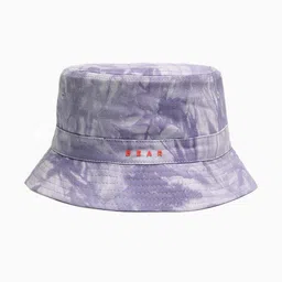 THE BEAR HOUSE Men Purple Self Design Bucket Hat-image-82