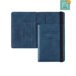 HOUSE OF QUIRK Solid RFID Passport Holder-21