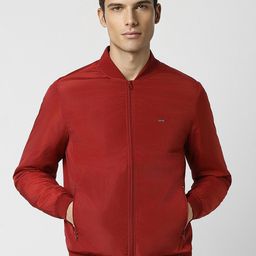 PETER ENGLAND UNIVERSITY Mandarin Collar Bomber Jacket-image-71
