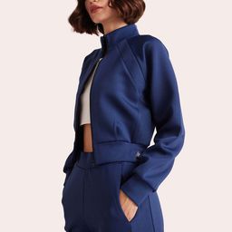 Muvazo Mandarin Collar Longline Outdoor Tailored Jacket-image-76