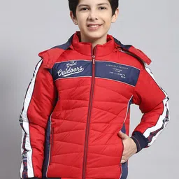 Monte Carlo Boys Colourblocked Hooded Lightweight Padded Jacket-picture-29