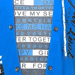 BAESD Boys Typography Printed Lightweight Hooded Open Front Jacket With Attached T-Shirt image 2