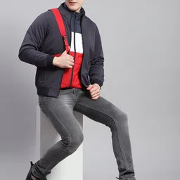 Monte Carlo Mock Collar Lightweight Bomber Jacket image 4
