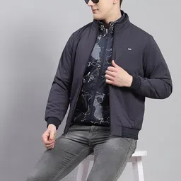 Monte Carlo Mock Collar Lightweight Bomber Jacket image 3
