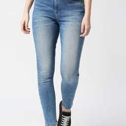 Pepe Jeans Women Skinny Fit High-Rise Heavy Fade Stretchable Cotton Jeans-image-23