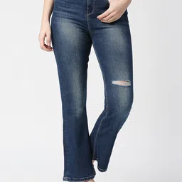 Pepe Jeans Women Skinny Fit High-Rise Low Distressed Heavy Fade Stretchable Jeans-image-20