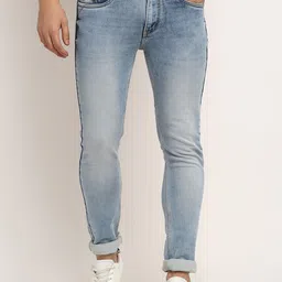 LOUIS STITCH Men Urban Slim Slim Fit Heavy Fade Stretchable Jeans-image-66