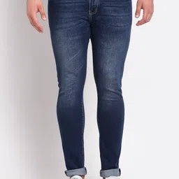 LOUIS STITCH Men Urban Slim Fit Light Fade Stretchable Cotton Jeans-image-64