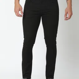 SPYKAR Men's Black Slim Fit Jeans-image-20
