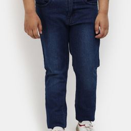 V-Mart Boys Mid-Rise Classic Light Fade Jeans-picture-2