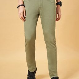 SF JEANS by Pantaloons Men Slim Fit Mid-Rise Clean Look Stretchable Jeans-image-7
