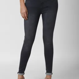 Van Heusen Woman Women Grey Slim Fit Jeans-picture-1