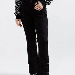 ELLE Women Bootcut Clean Look Stretchable Jeans-image-10
