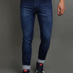 V-Mart Men Slim Fit Light Fade Cotton Jeans-picture-35