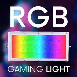 SPARK WORLD White Wireless Gaming Light With Remote Controller LED Floor Lamp image 4