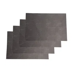 MARKET99 Grey 4 Pieces Rectangle Table Placemats image 4