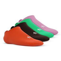 TalkingSox Unisex Pack Of 4 Shoe Liner Socks-8