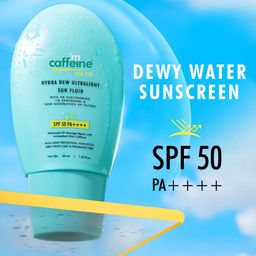 MCaffeine Sun Fix Hydra Dew Ultralight Sun Fluid SPF 50 PA++++ 50ml-48