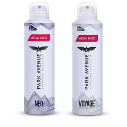 Park Avenue Men Set of 2 Signature Collection Premium Deodorant 220ml each - Voyage & Neo-10