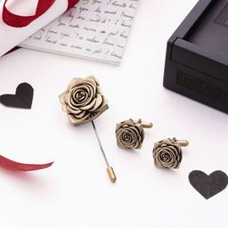 COSA NOSTRAA Men Metallic Love Bloom  Accessory Gift Set-image-81