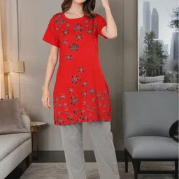 Duchess Women Printed Night suit-picture-41