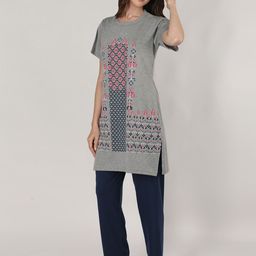 Duchess Women Printed Night suit-image-49