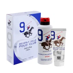 Beverly Hills Polo Club Men Gift Set No.9 - Sports Deodorant 175ml + Shower Cream 150ml-56