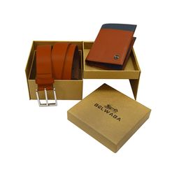 Belwaba Men Leather Belt & Wallet Gift Set-image-64