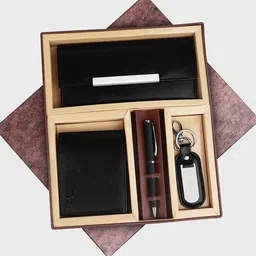 The Wallet Store Unisex Leather Accessory Gift Set-image-36
