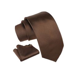 AXLON Tie & Pocket Square Accessory Gift Set-40