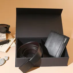 Cross Men Bi-Fold Coin Wallet & Belt Leather Accessory Gift Set-picture-33
